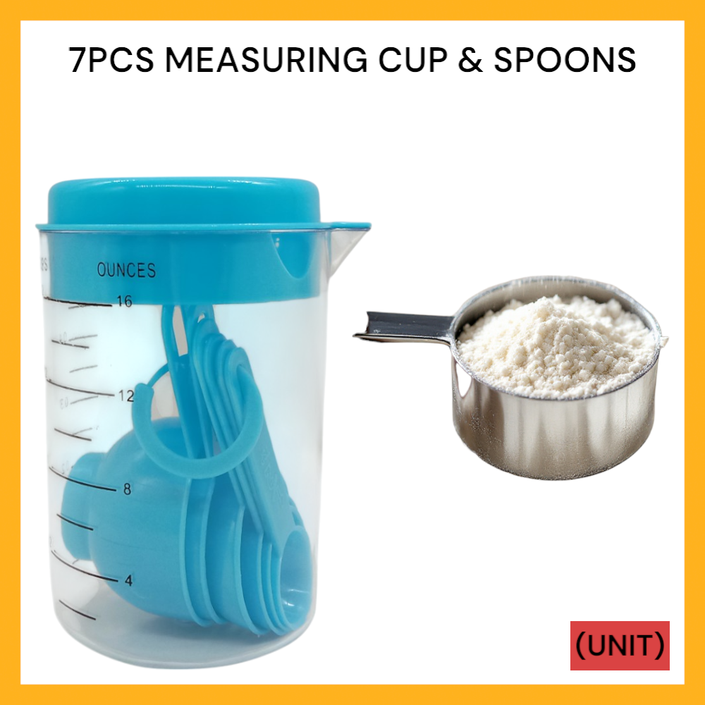 EP-31070 7PCS MEASURING CUP & SPOONS PER UNIT