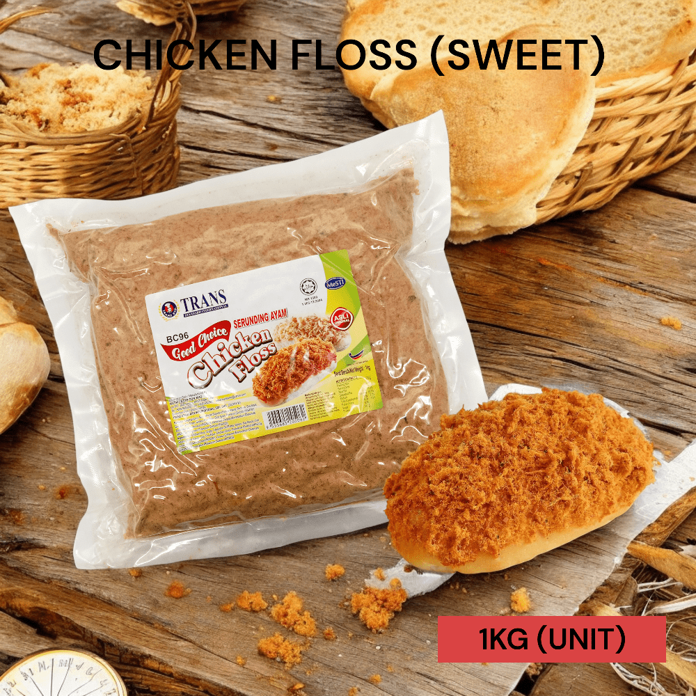 CHICKEN FLOSS (SWEET-BC96) 1KG PER UNIT