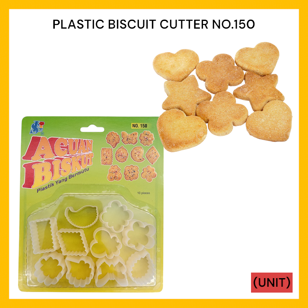PLASTIC BISCUIT CUTTER NO.150 PER UNIT