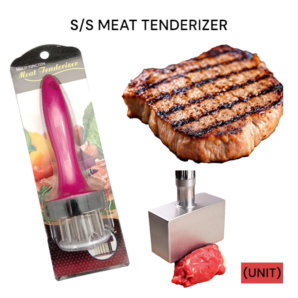 S/S MEAT TENDERIZER PER UNIT