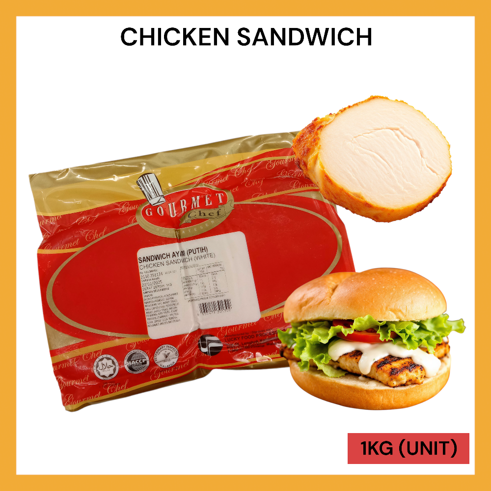 GCHEF-CHICKEN SANDWICH 1KG PER UNIT