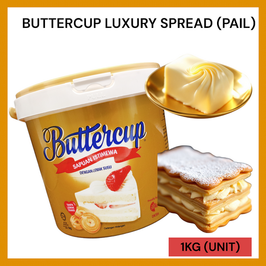 BUTTERCUP LUXURY SPREAD (PAIL) 1KG PER UNIT