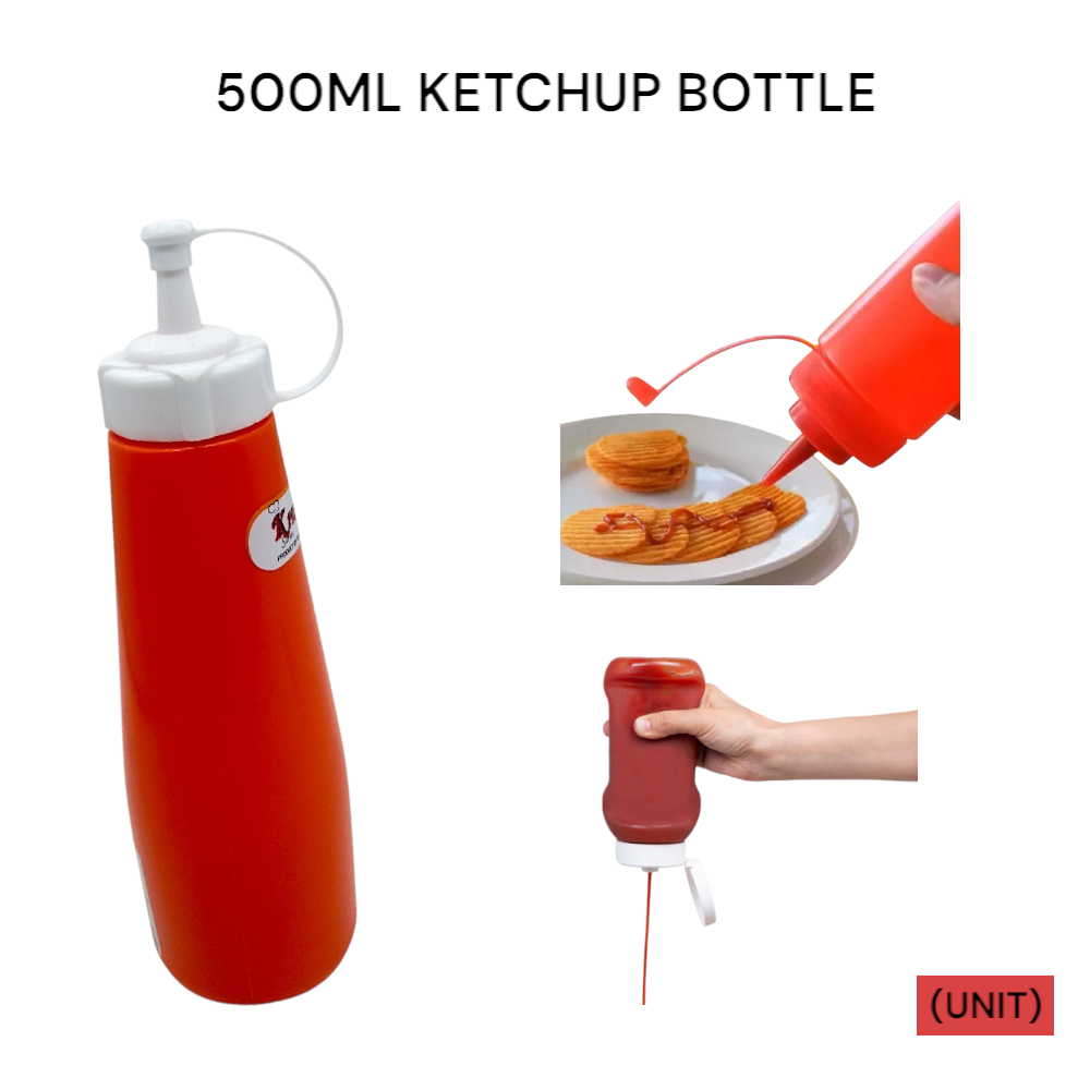 500ML KETCHUP BOTTLE (RW9091) (READY STOCK)