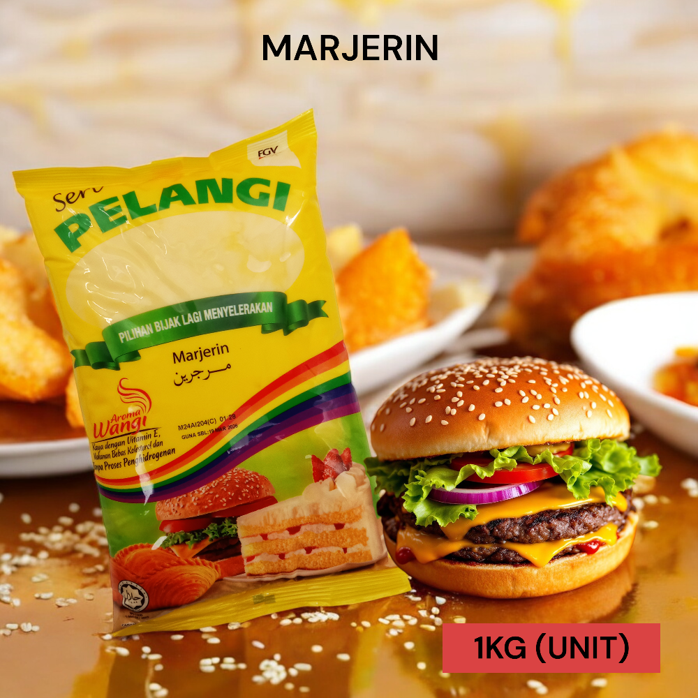 SERI PELANGI MARGERIN 1KG PER UNIT