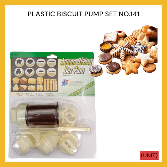 PLASTIC BISCUIT PUMP SET NO.141 PER UNIT