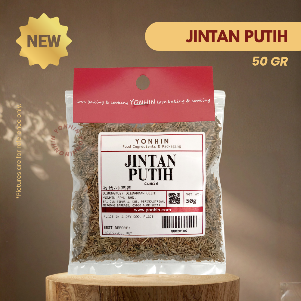 JINTAN PUTIH 50GM-PKT-R
