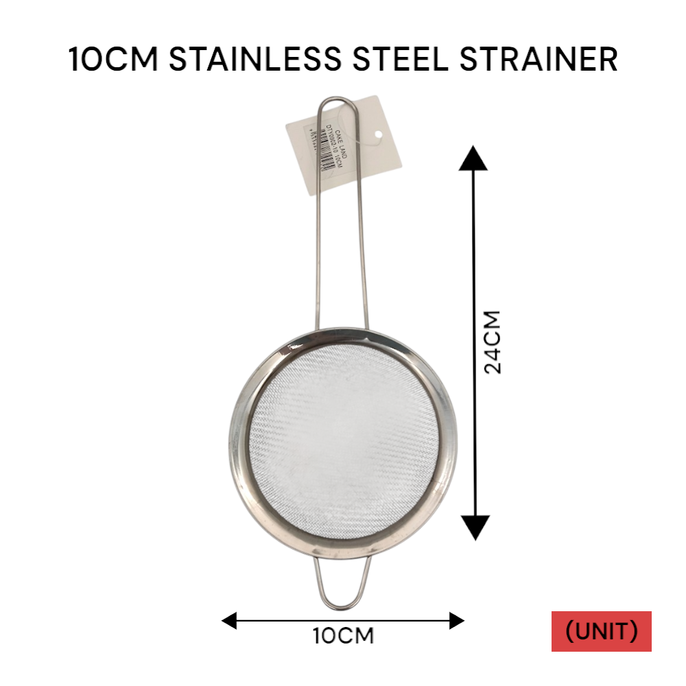 10CM STAINLESS STEEL STRAINER (51-DTY0902-10)