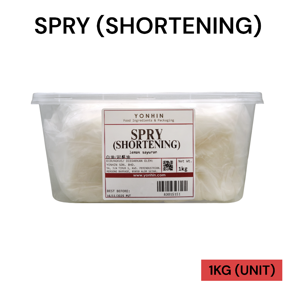 SPRY (SHORTENING) 1KG PER UNIT