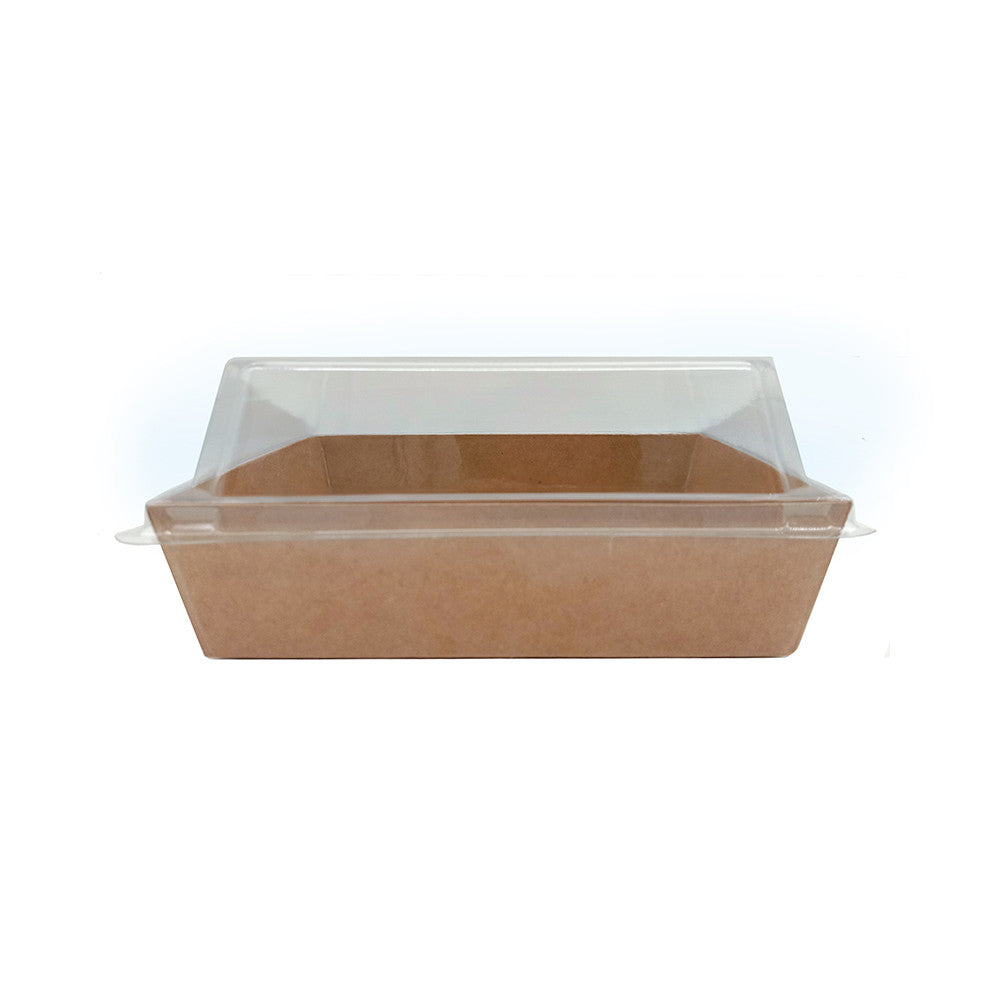 SQUARE DESSERT PACKAGING BOX (KRAFT PAPER) 50'S Per Pack