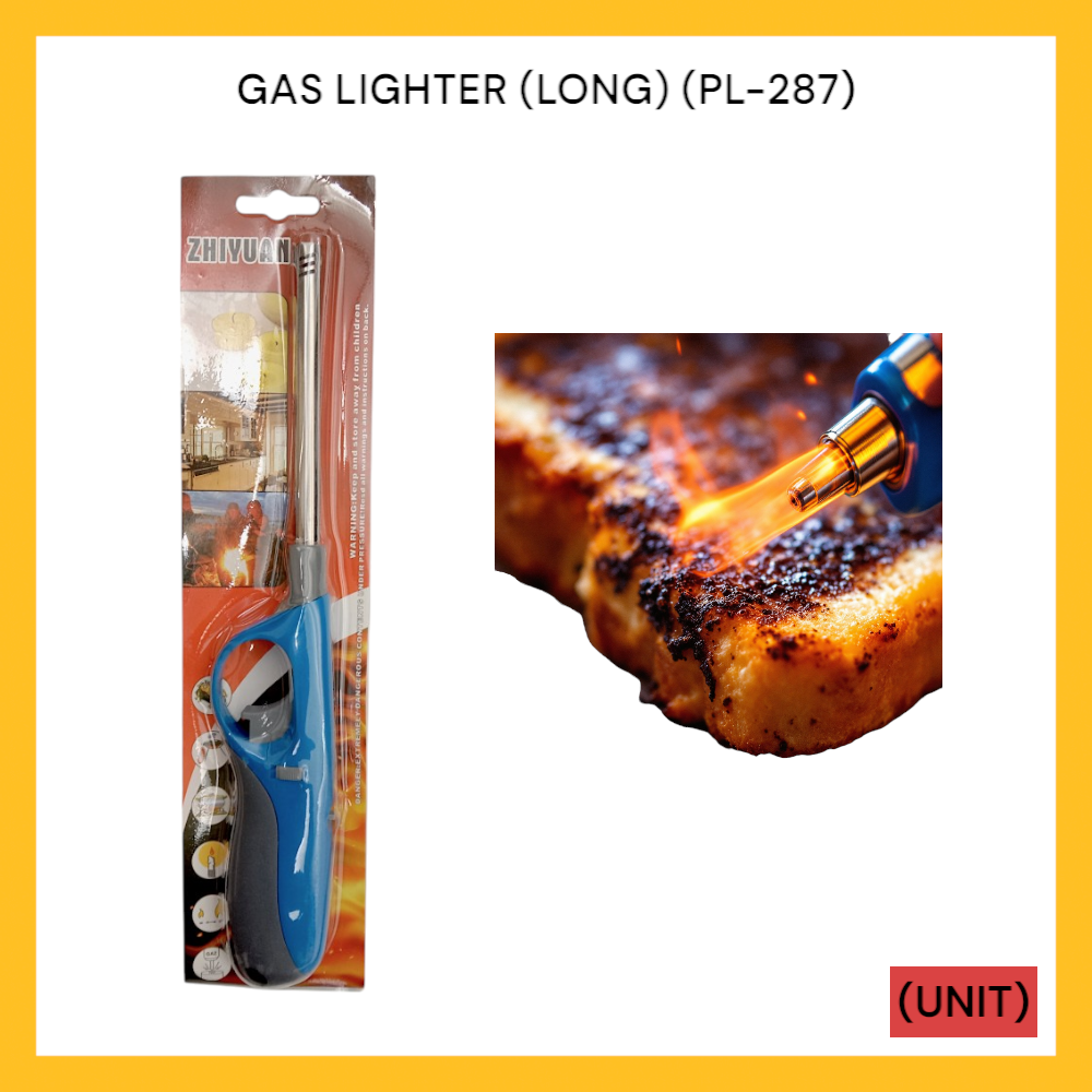GAS LIGHTER (LONG) (PL-287) PER UNIT