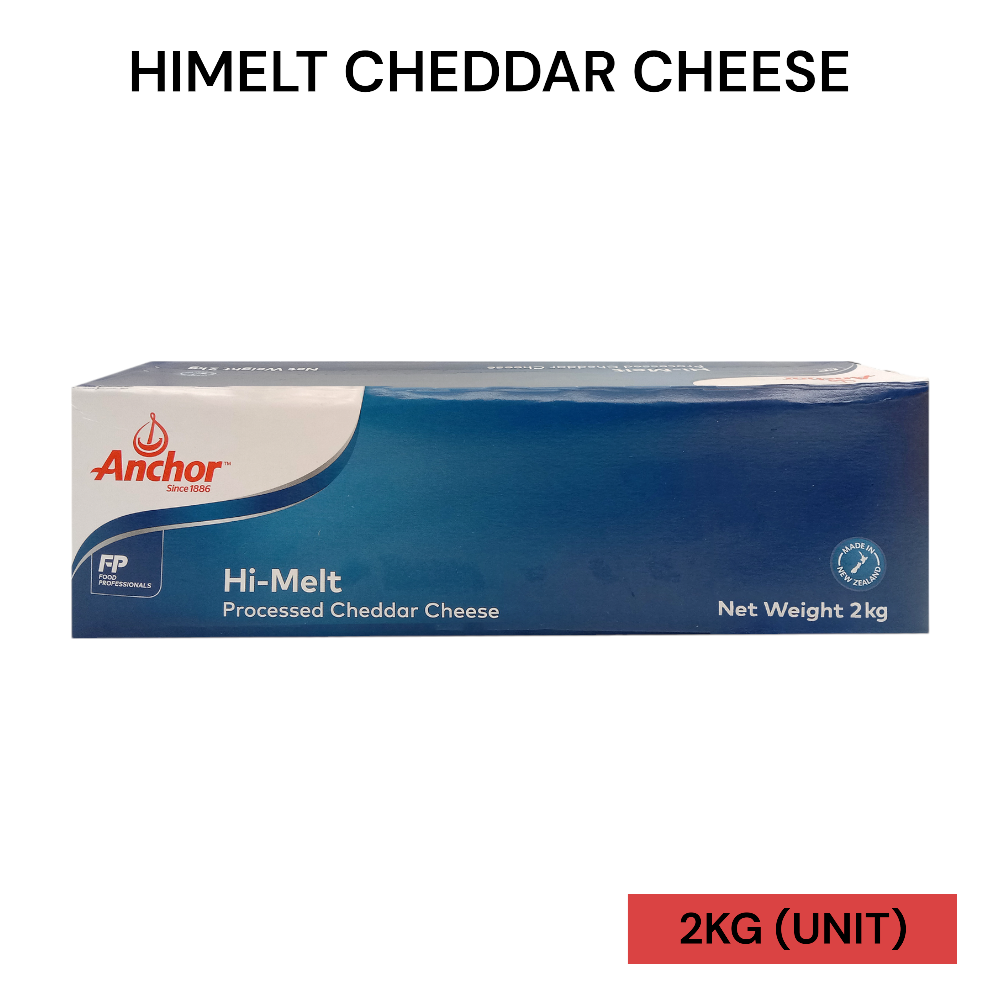 ANCHOR HIMELT CHEDDAR CHEESE 2KG PER UNIT
