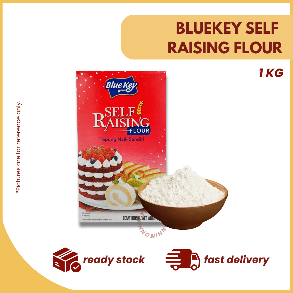 BLUEKEY SELF-RAISING FLOUR 1KG-UNIT
