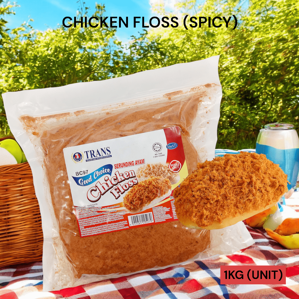 CHICKEN FLOSS (SPICY-BC97) 1KG PER UNIT