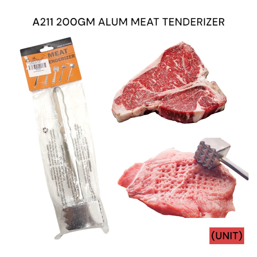 A211 200GM ALUM MEAT TENDERIZER PER UNIT