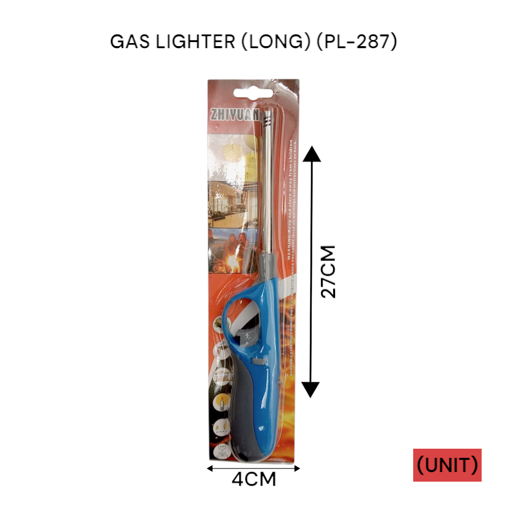 GAS LIGHTER (LONG) (PL-287) PER UNIT