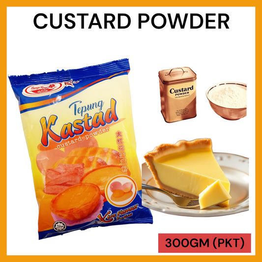 BUNGA RAYA CUSTARD POWDER 300GM PER UNIT