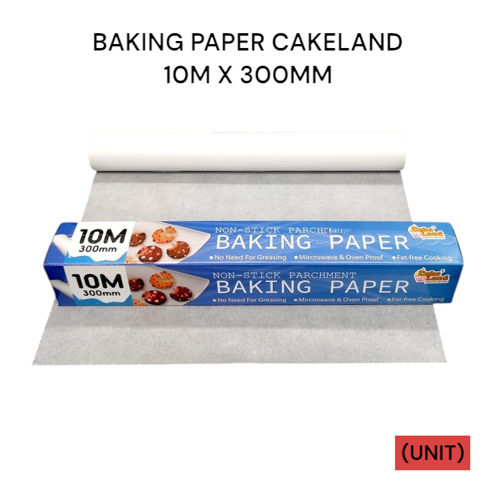 10Mx300MM CAKE LAND BAKING PAPER
