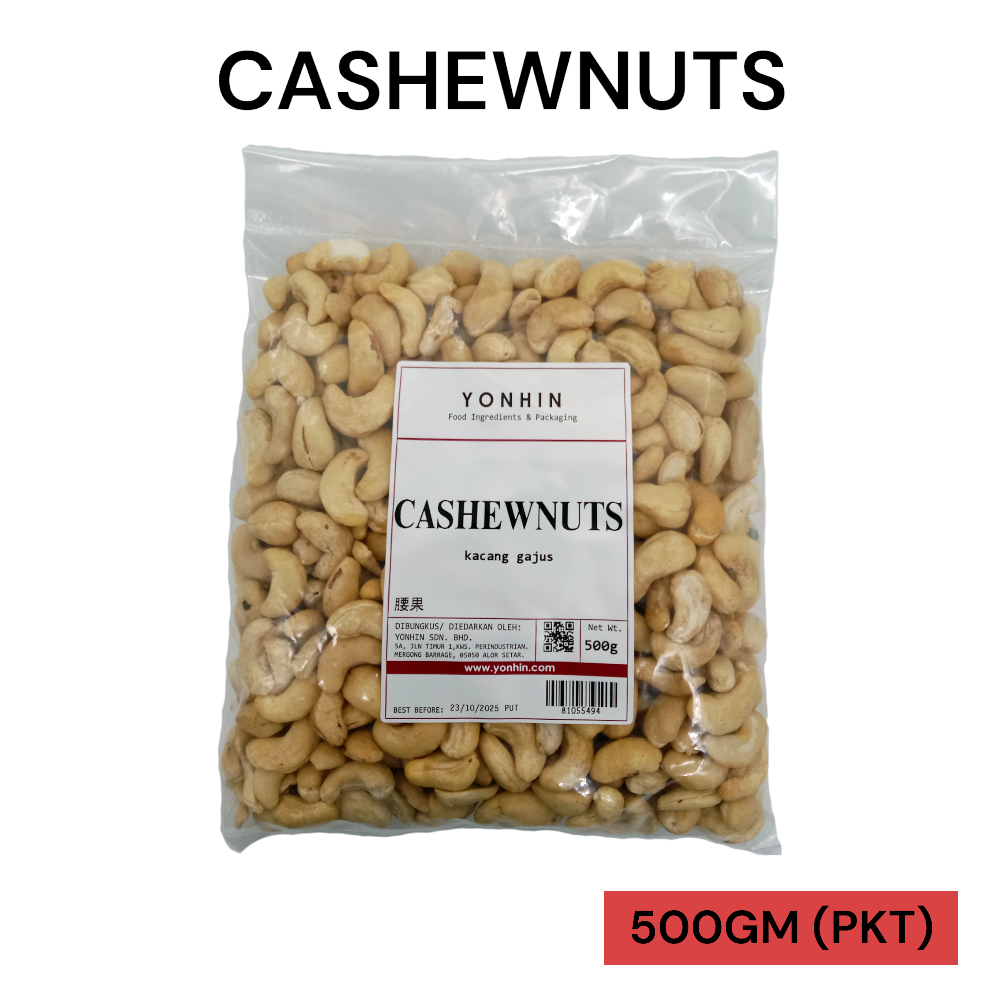 CASHEWNUTS 500GM PER PKT