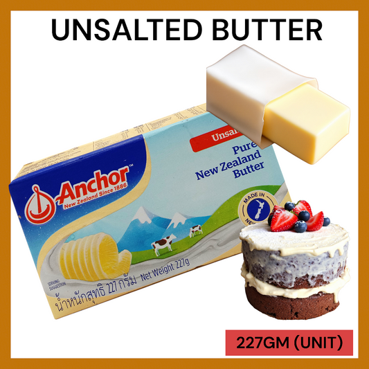 ANCHOR UNSALTED BUTTER 227GM PER UNIT