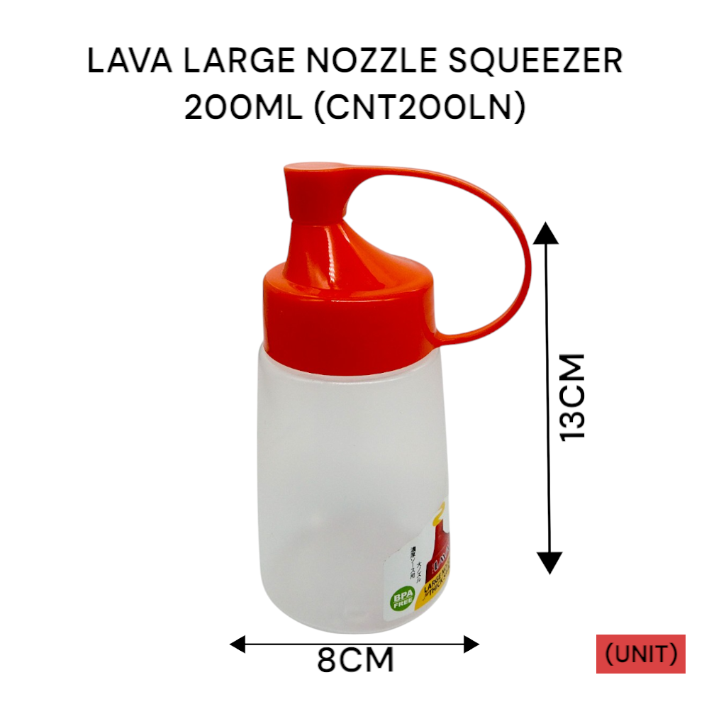 200ML LAVA LARGE NOZZLE SQUEEZER (CNT200LN)