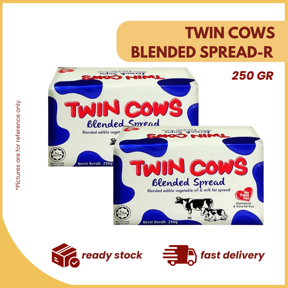 TWIN COWS BLENDED SPREAD-R 250GM-UNIT