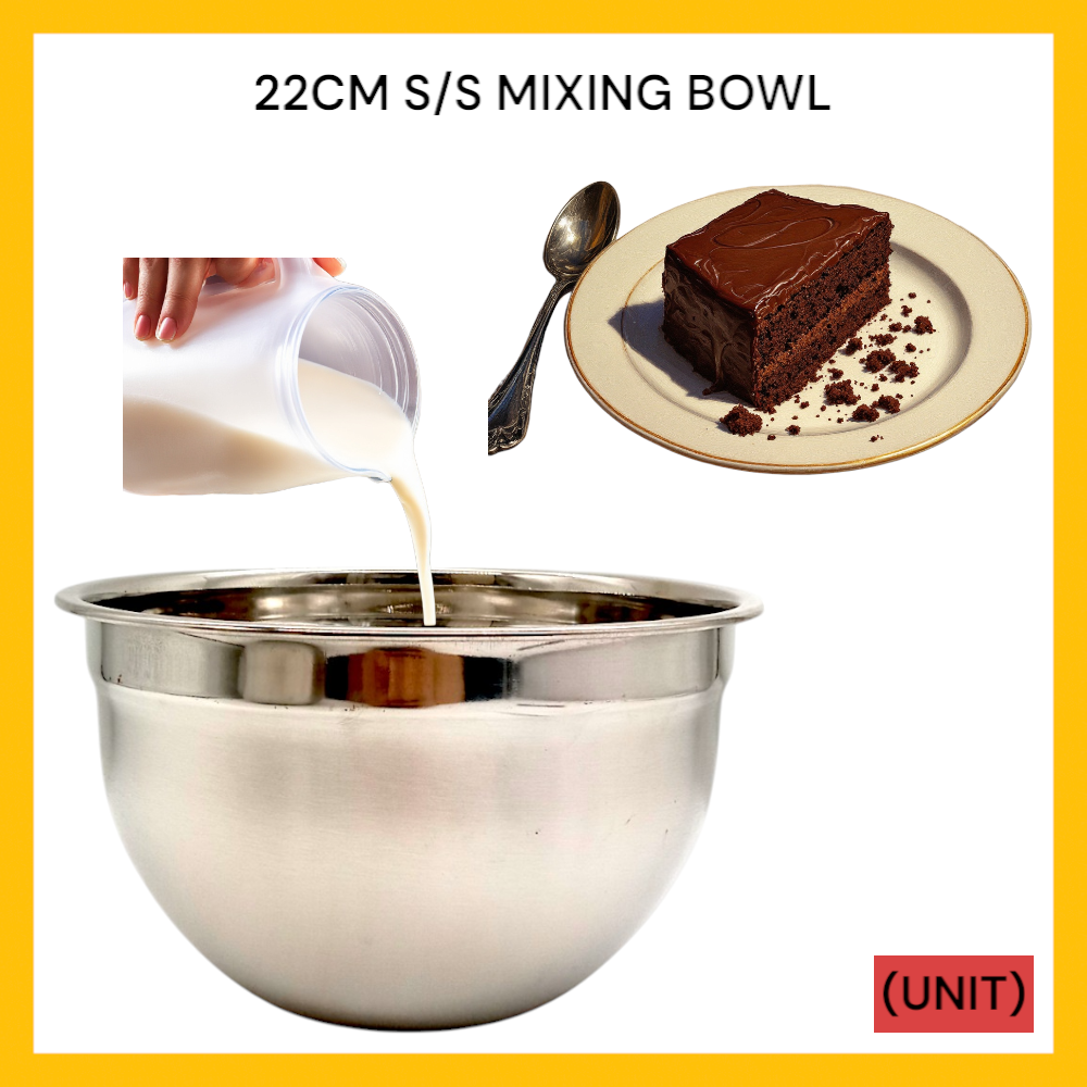 22 CM S/S MIXING BOWL PER UNIT