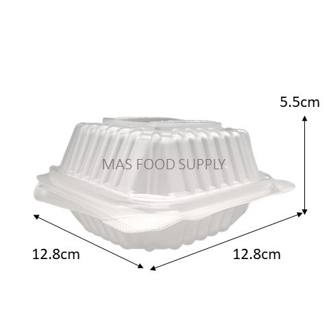 1000 pcs per Carton Container NO. BX-170 Burger Box / Plastic Disposable Lunch Box / Food Container