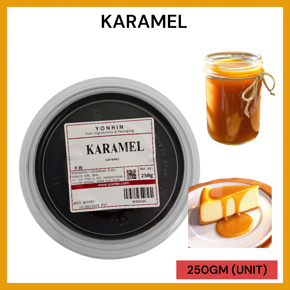 KARAMEL 250GM PER PKT