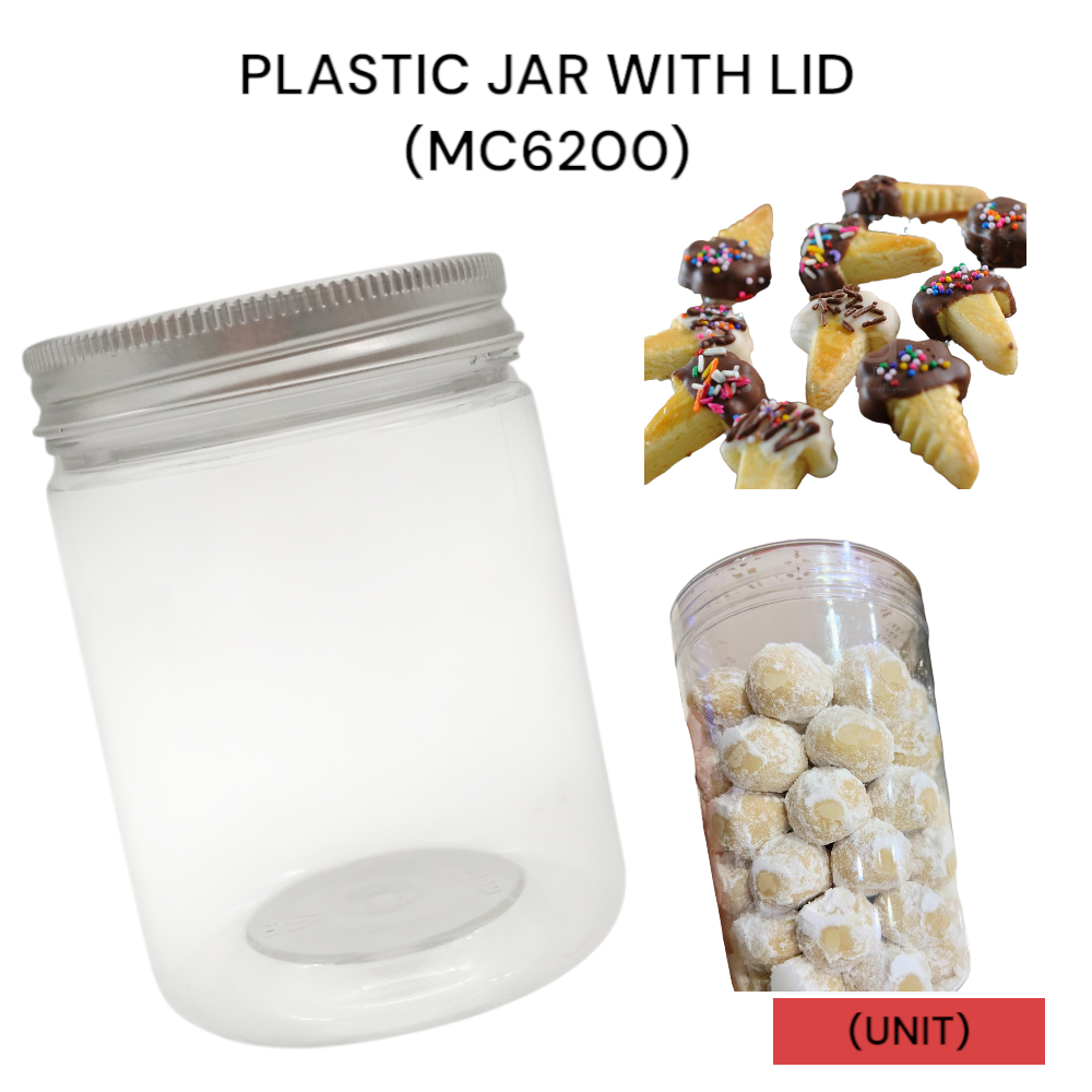 PLASTIC JAR WITH LID (MC 6200) PER UNIT