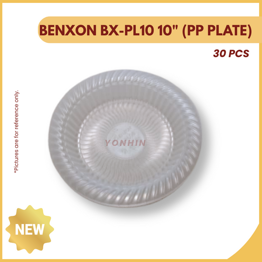 BENXON BX-PL10 10" PP  PLATE 30`s-PKT