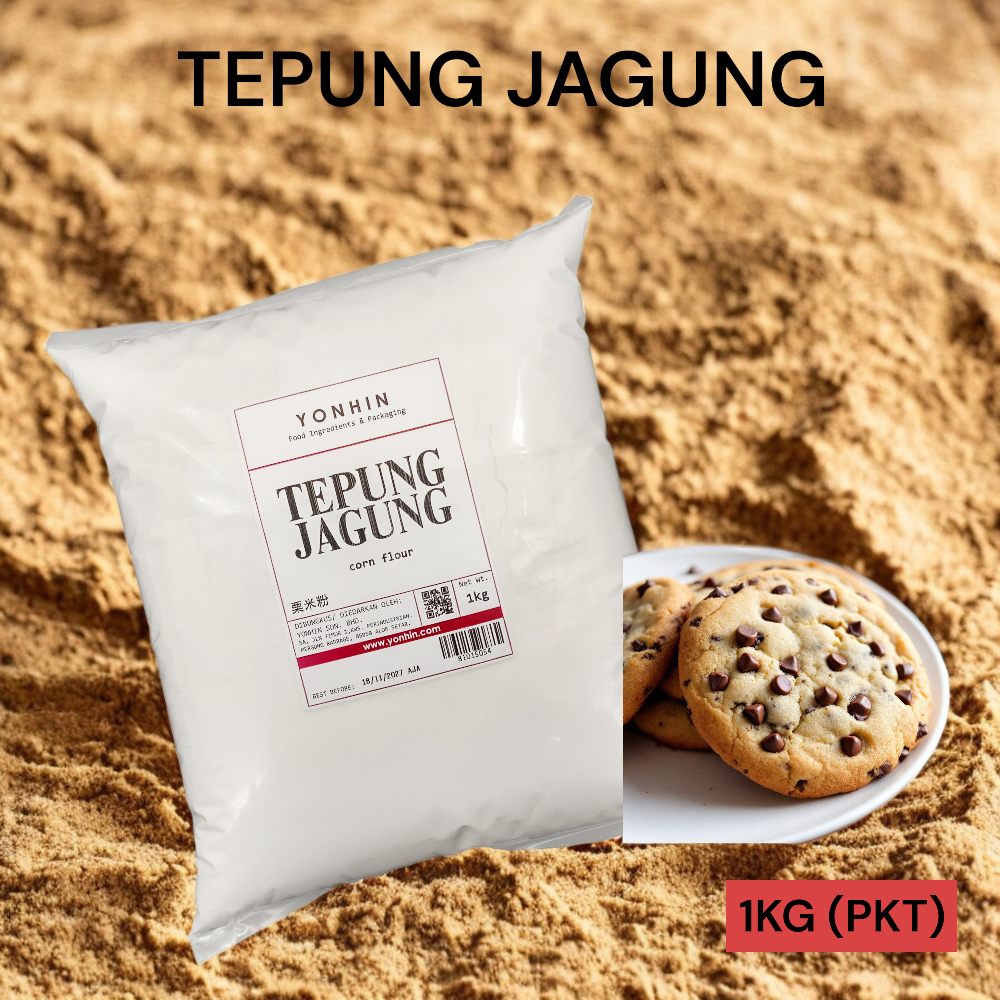 TEPUNG JAGUNG 1KG PER PKT