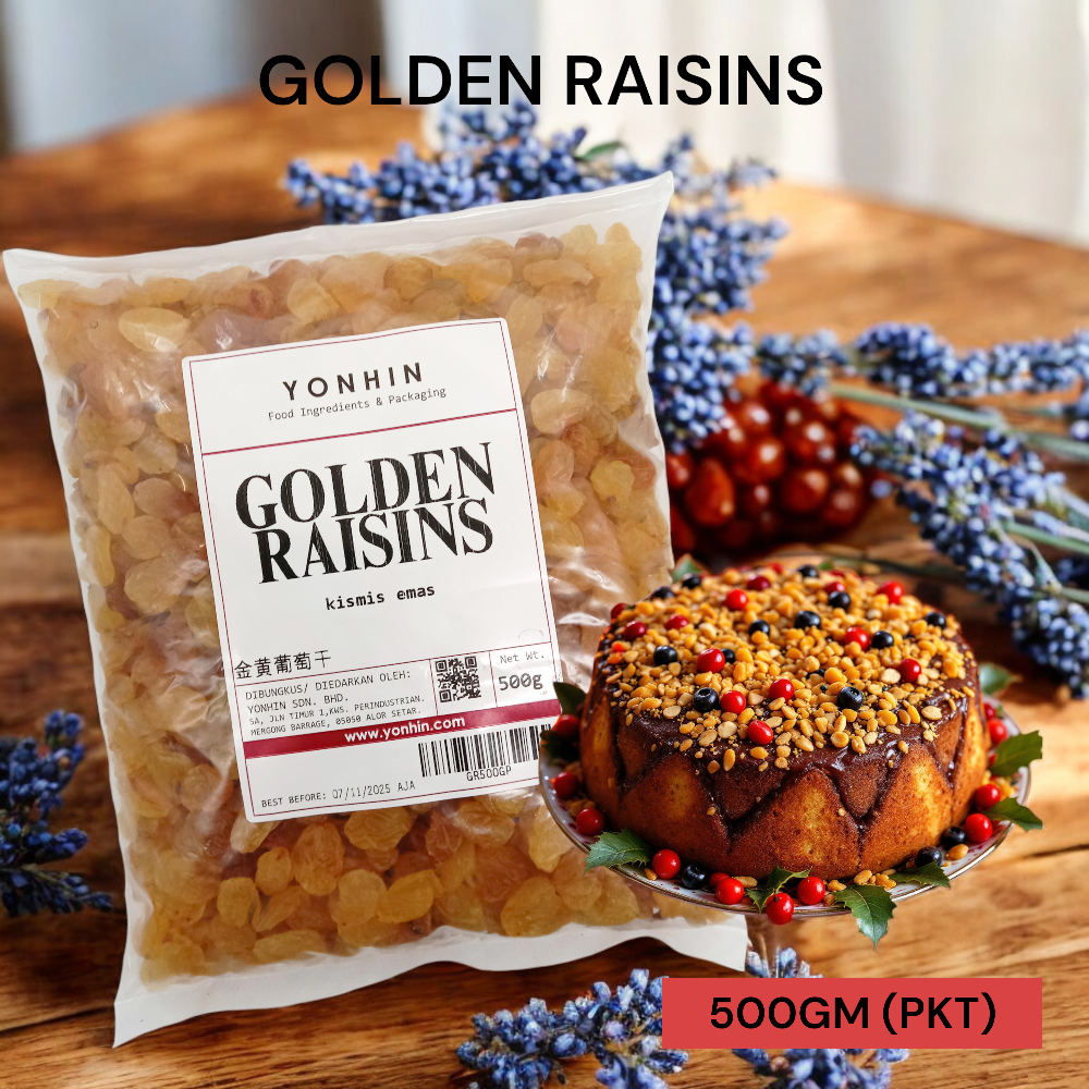 GOLDEN RAISINS 500GM PER PKT