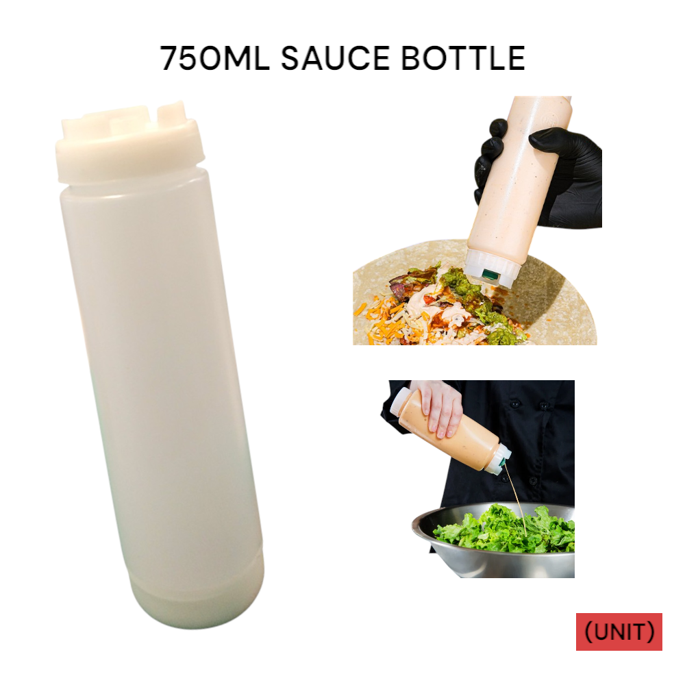 750ML SAUCE BOTTLE (PL-1026) (READY STOCK)