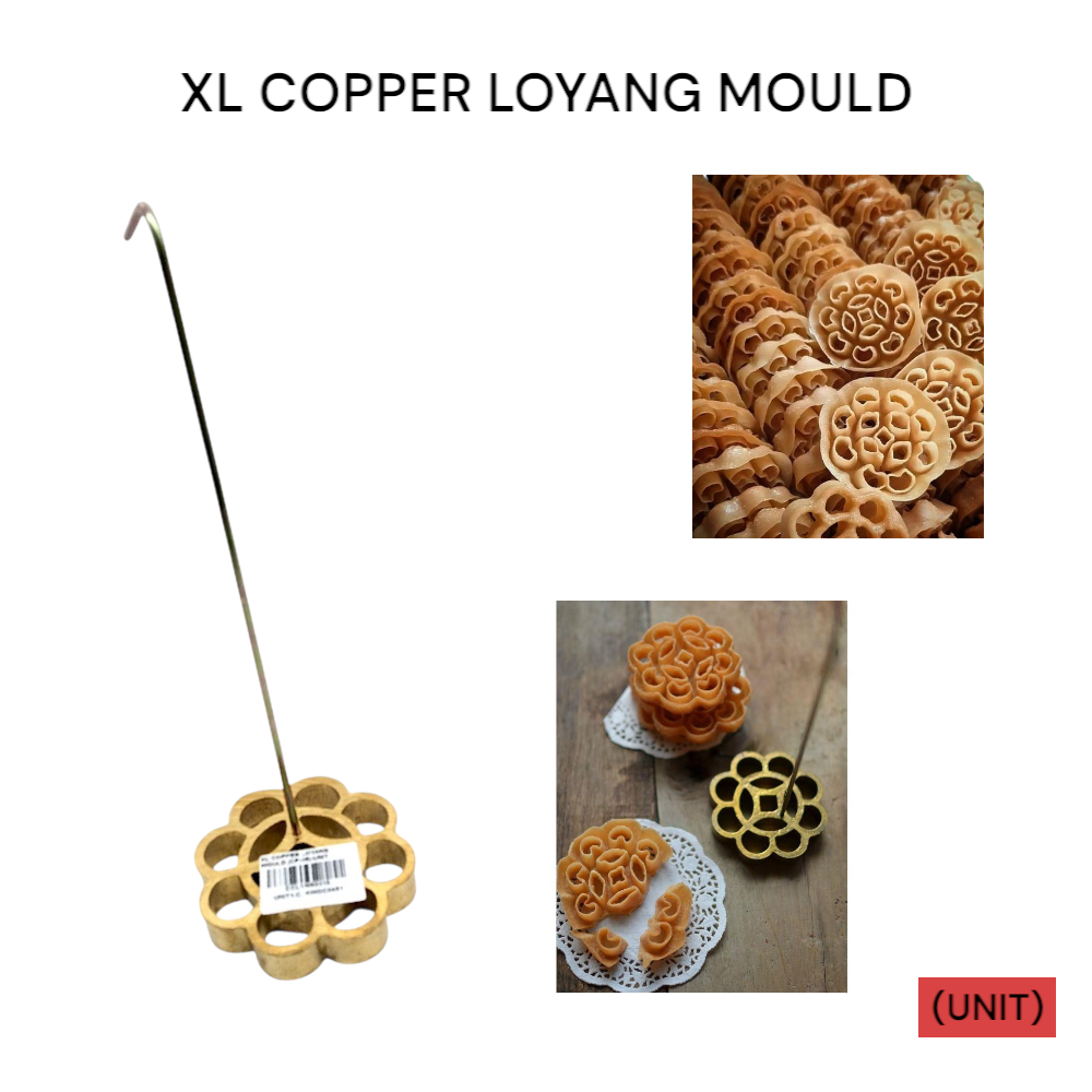 XL COPPER LOYANG MOULD (CP-06) (READY STOCK)