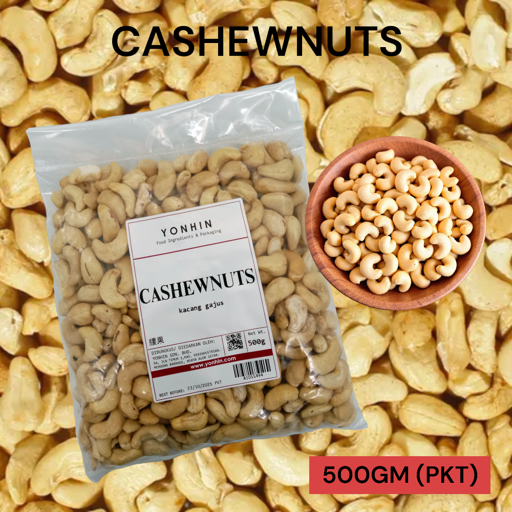 CASHEWNUTS 500GM PER PKT