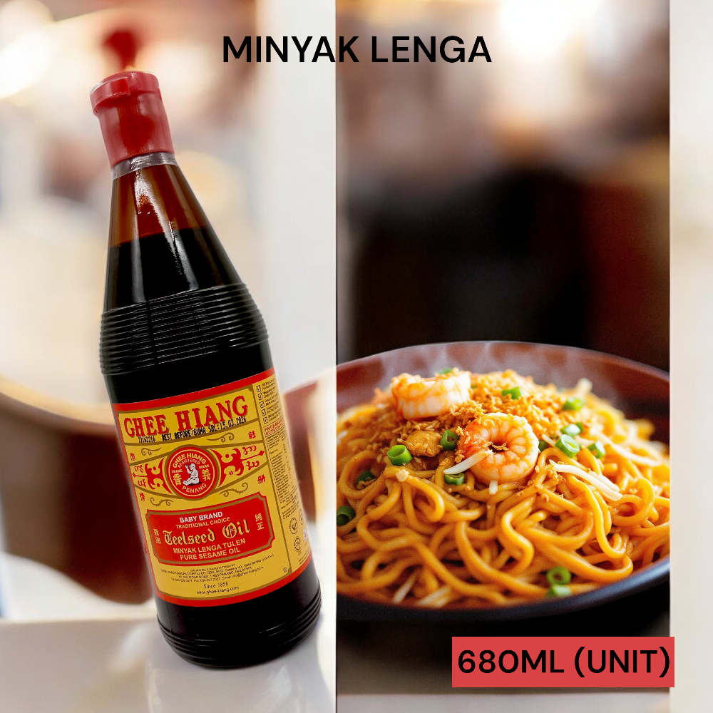 GHEE HIANG MINYAK LENGA 680ML PER UNIT