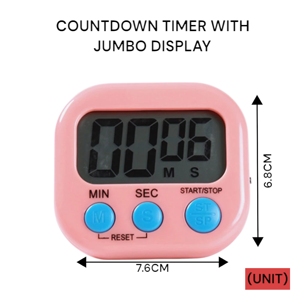 COUNTDOWN TIMER WITH JUMBO DISPLAY (B82A-163 115) PER UNIT