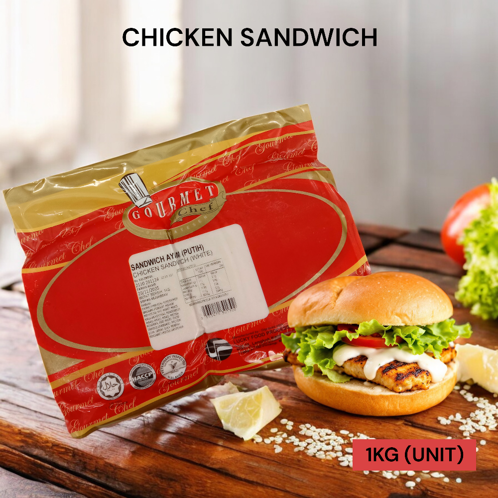 GCHEF-CHICKEN SANDWICH 1KG PER UNIT