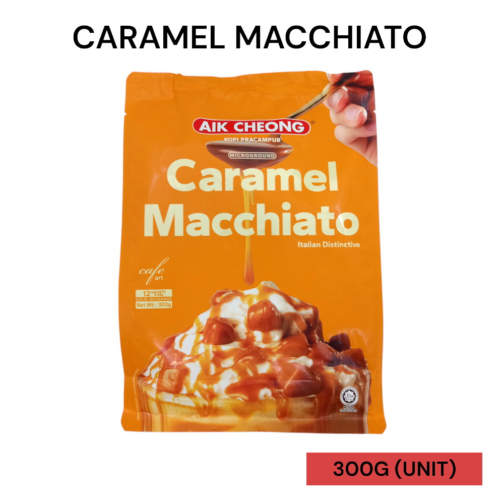 AIK CHEONG CAFE ART CARAMEL MACCHIATO 300G PER UNIT
