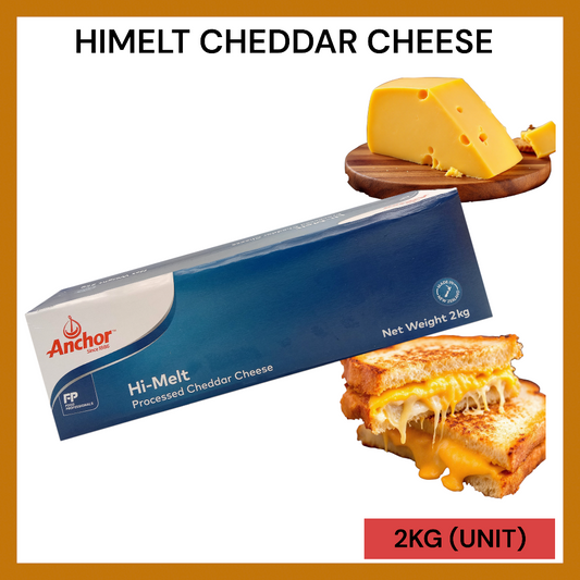 ANCHOR HIMELT CHEDDAR CHEESE 2KG PER UNIT