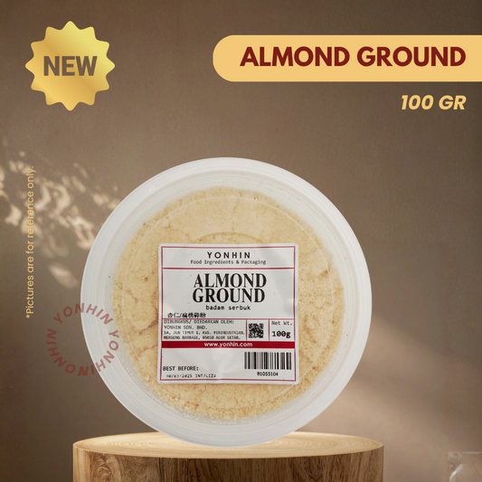 ALMOND GROUND 100GM-PKT-R