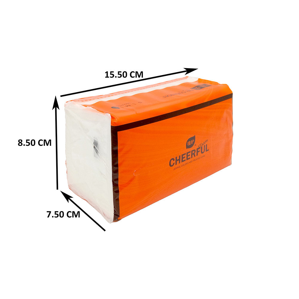 CHEERFUL FACIAL TISSUE (155MM X 175MM) 4PLY 360'S Per Pack