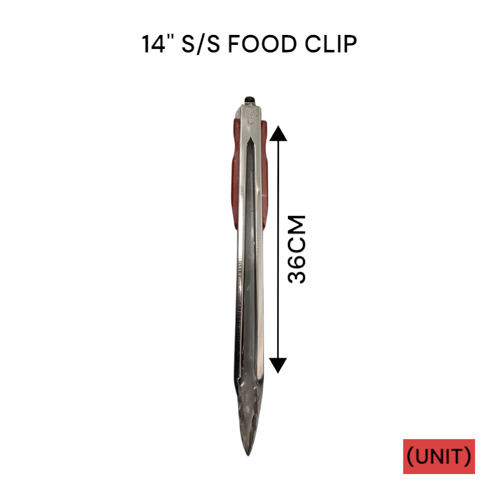 14" S/S FOOD CLIP PER UNIT