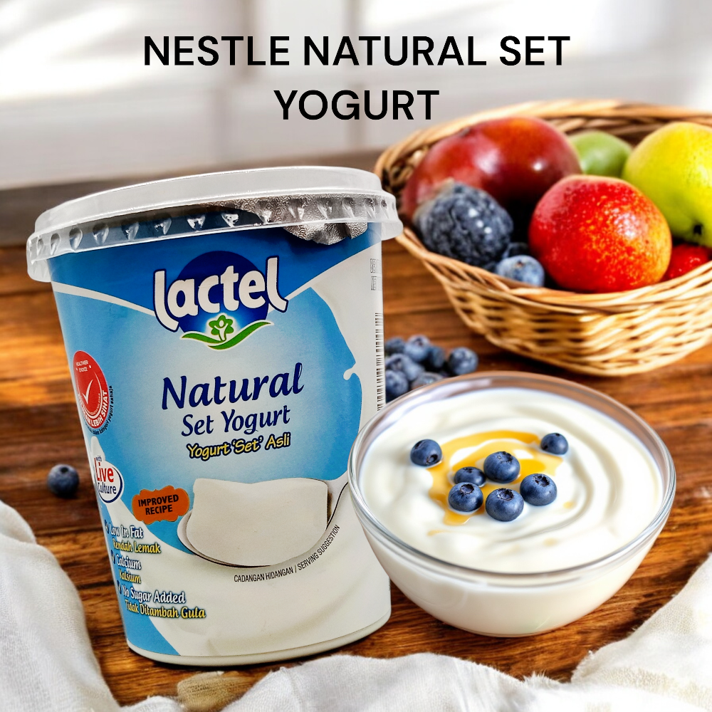 NESTLE NATURAL SET YOGURT 470GM PER UNIT