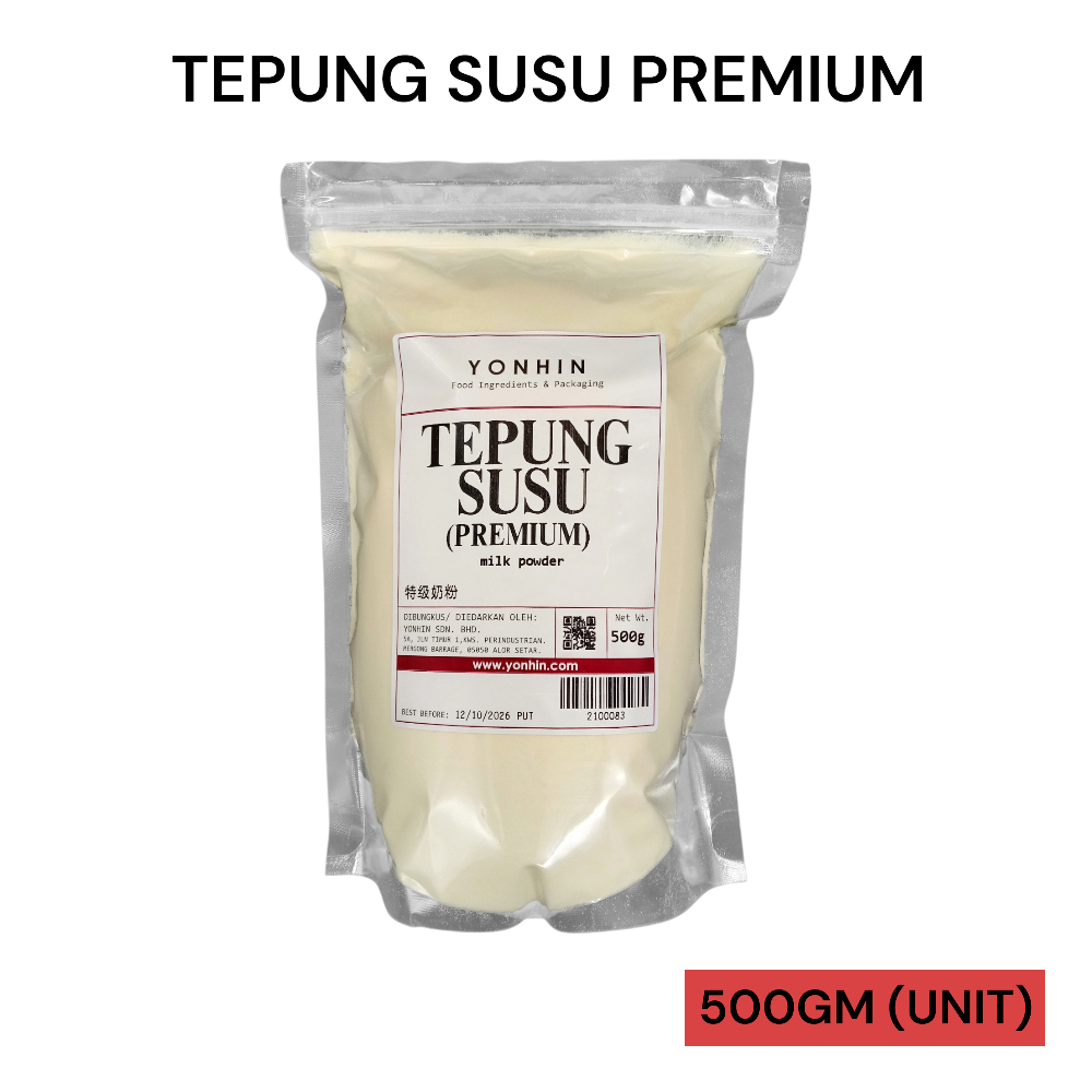 TEPUNG SUSU (PREMIUM) 500GM PER UNIT