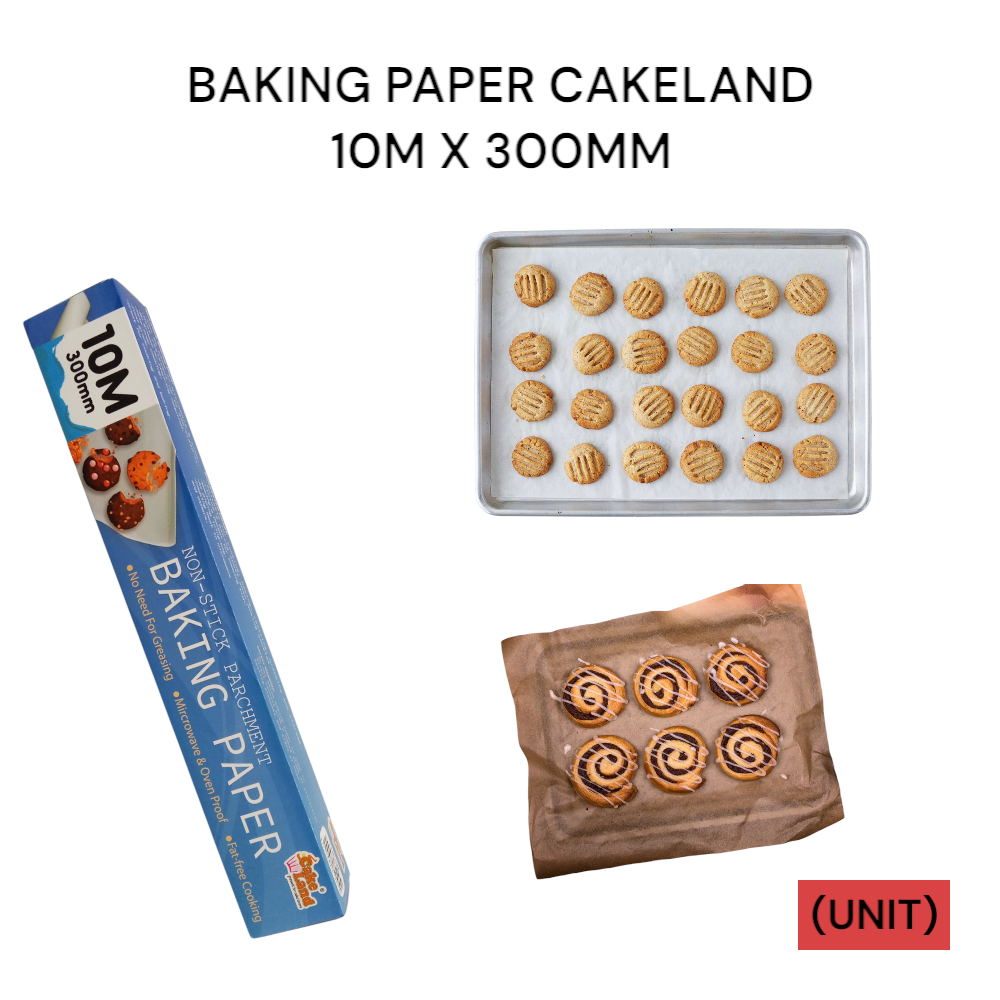 10Mx300MM CAKE LAND BAKING PAPER