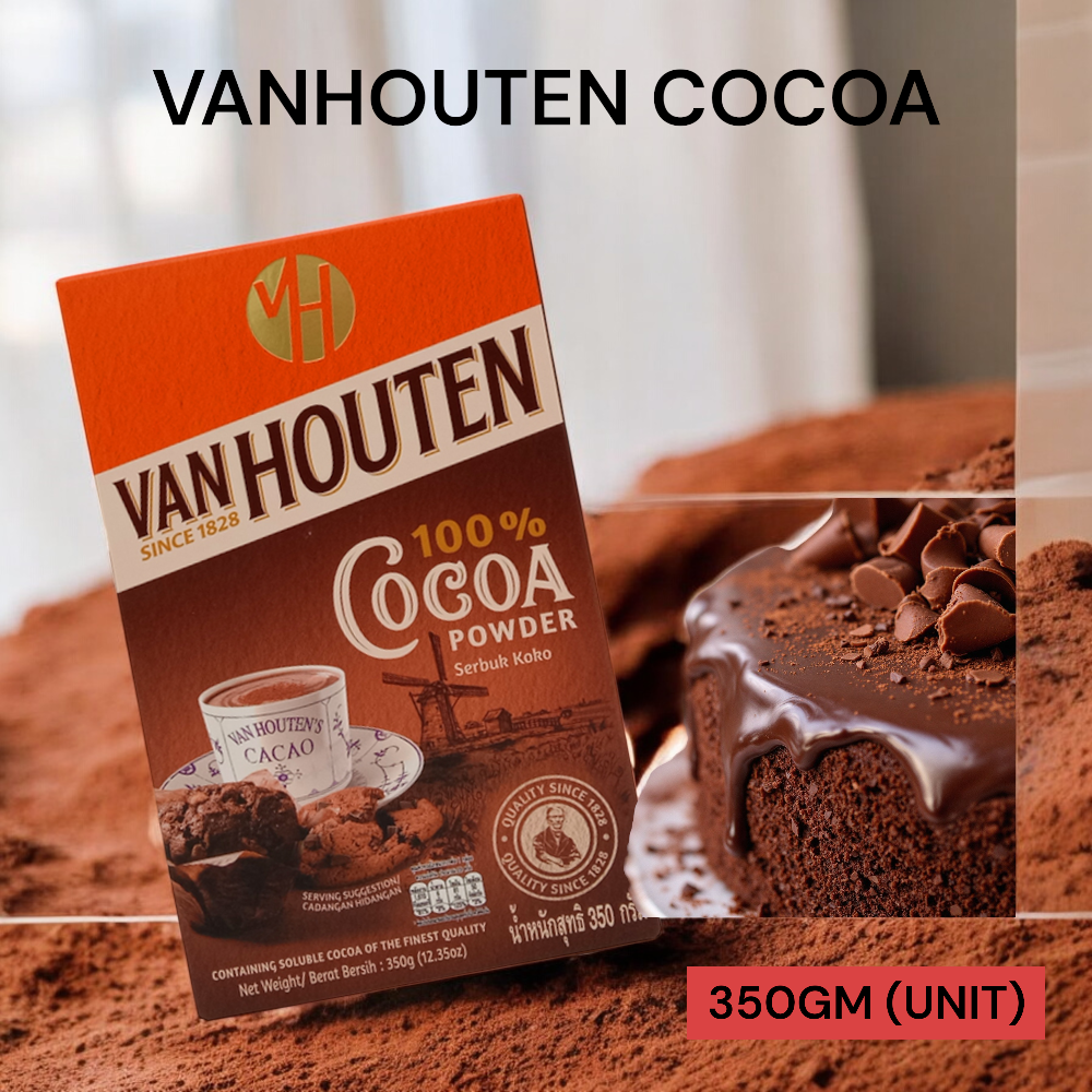 VANHOUTEN COCOA 350GM PER UNIT