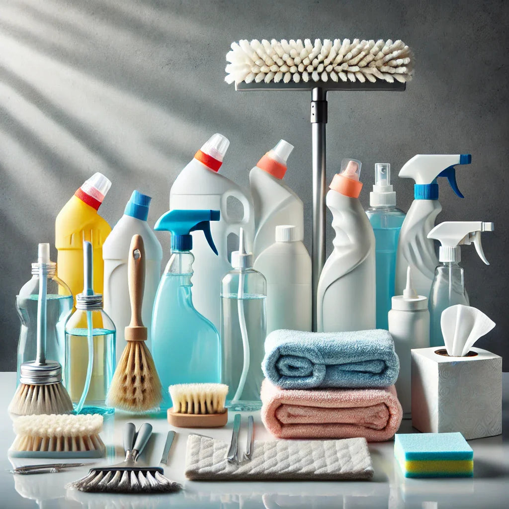 CLEANLINESS TOOLS, DETERGENTS & TISSUES