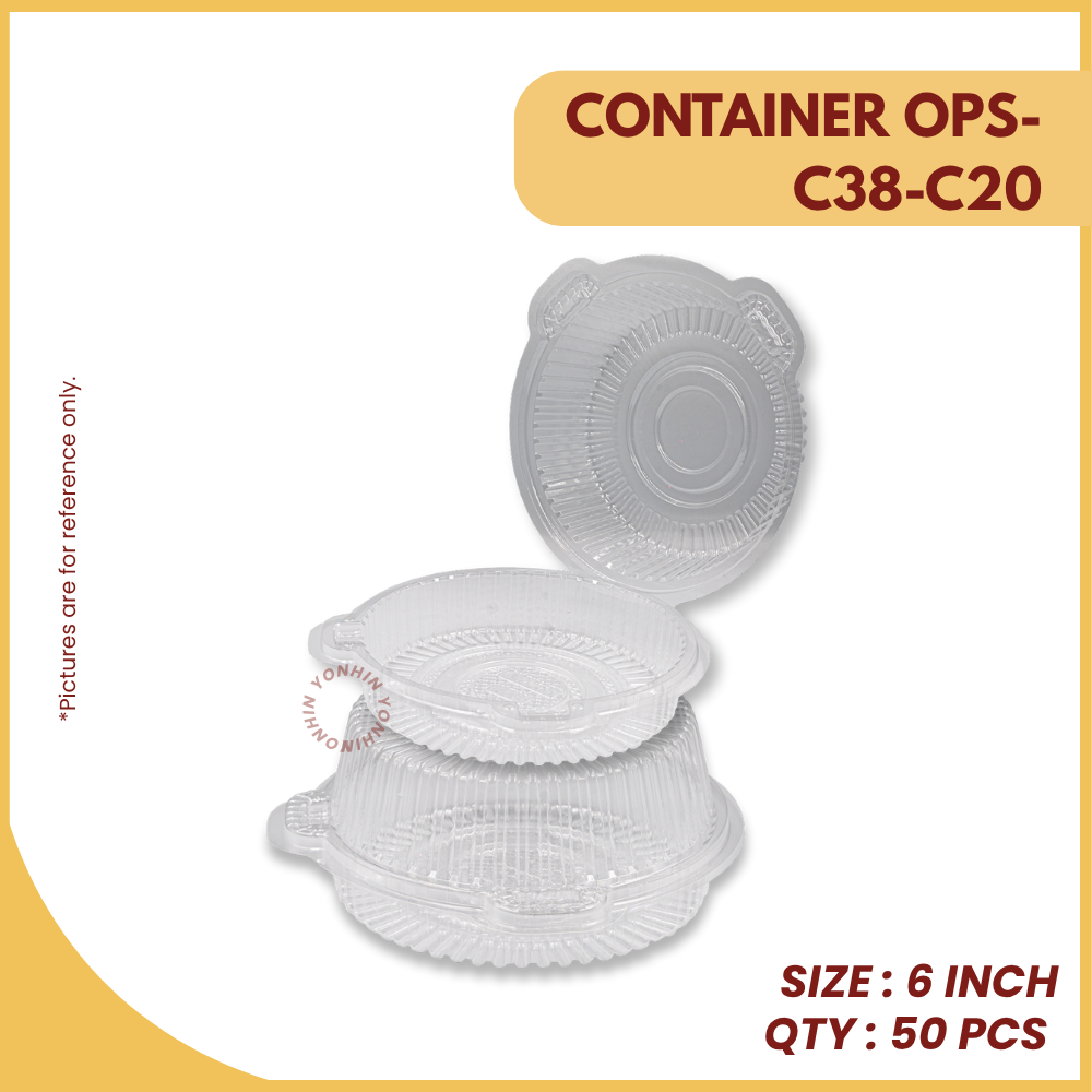 CONTAINER OPS-C38-C20 (6")-PKT-50