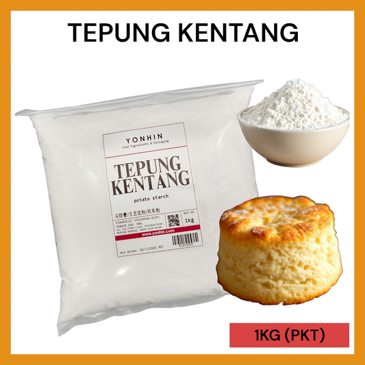 TEPUNG KENTANG (POTATO STARCH) 1KG PER PKT-R